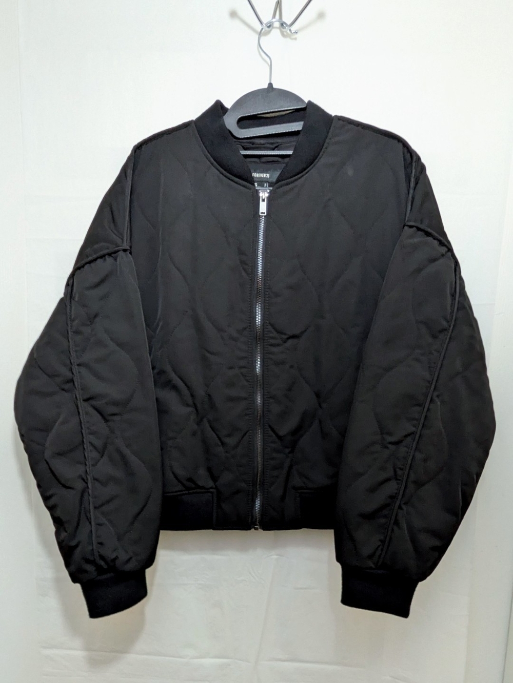Forever 21 Cropped Zip Up Jacket
